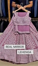 BOLLYWOOD INDIAN DESIGNER LEHNGA CHOLI ETHNIC WEDDING PAKISTANI LEHENGA CHOLI