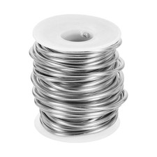 9 Gauge Aluminum Craft Wire 3.0mm 33ft Bendable Metal Wire Bright Silver