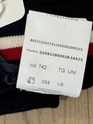 $295 NWT AUTHENTIC UNISEX NAVY BLUE TRICOLOR WOOL BEANIE — photo 6