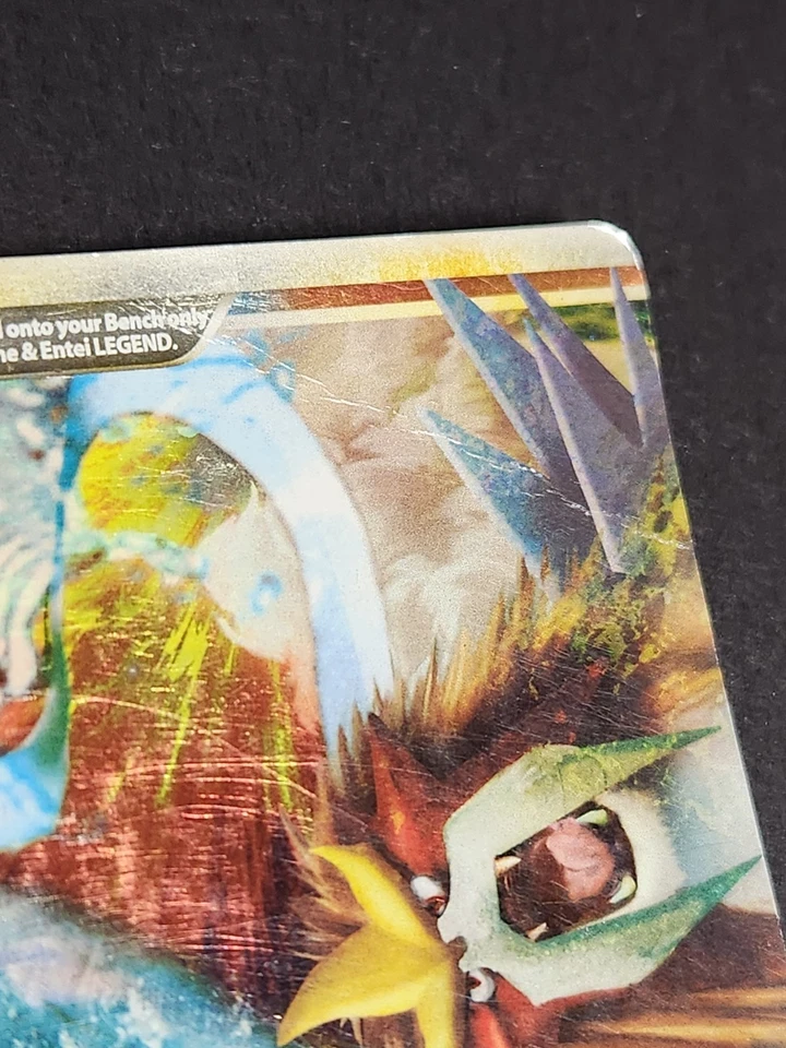 Suicune & Entei Legend (Top) 94/95 Unleashed Ultra Rare Pokemon TCG - Image 3 of 4