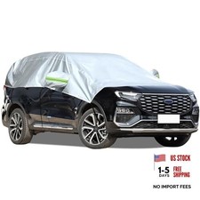 Car Windshield Cover for Ice and Snow Half Car Cover Top with Reflective SUV