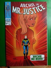 2025 Archie Comics Archie Is Mr. Justice 3 Matt Talbot Homage Cover C Variant