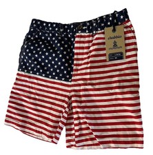 Chubbies Youth Large Shorts Originals Printed Twill The Mericas USA NWT
