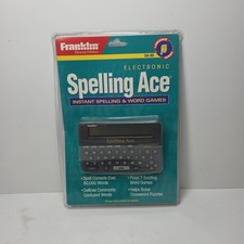 Franklin Spelling Ace SA-98 NEW Electronic Handheld Word Games Spell Check