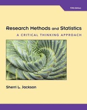 Research Methods and Statistics: A Critical Thinking Approach 5th Edition by She