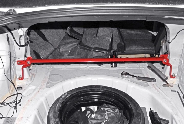 Rear Strut Bar Crossbar Trunk Shock Tower Brace for Subaru BRZ for Toyota 86 12+ Foto 2 de 4