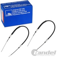 2Xate Handbremsseil Hinten Links+Rechts Passend FüR Peugeot 607 9D 2004-2010