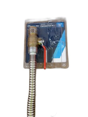 SharkBite Max 3/4 in Push-to-Connect FIP Stainless Steel Water Heater ONLY 1