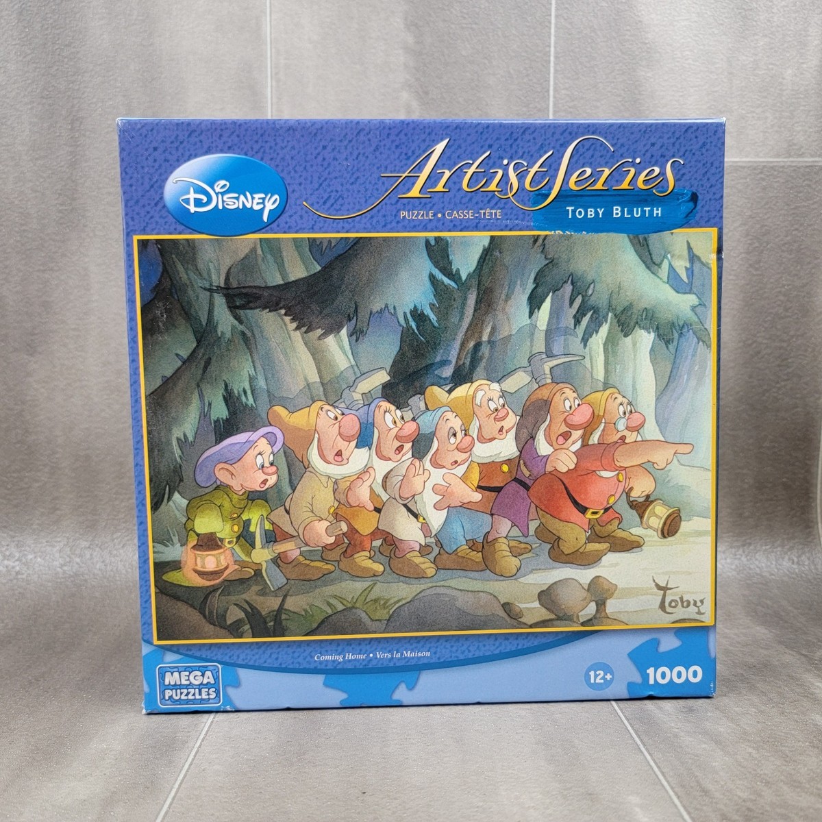 Mega Disney Snow White & Seven Dwarfs Puzzle 1000 Pc Artist Series