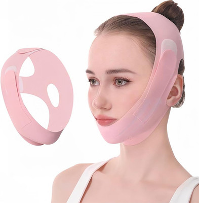 Cintura per Il Sollevamento Del Viso,Doppio Mento Maschera Viso,Maschere Riutili