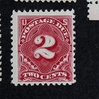 Scott # J62 -  ONE 2  CEMT 1917 POSTAGE DUE  STTAMP -  VF - OG - MNH — photo 1