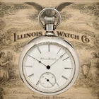 🔥Illinois RARE 1 of 600 Made Coin Silver Grade 113 Triple Hinged Pocket Watch🔥