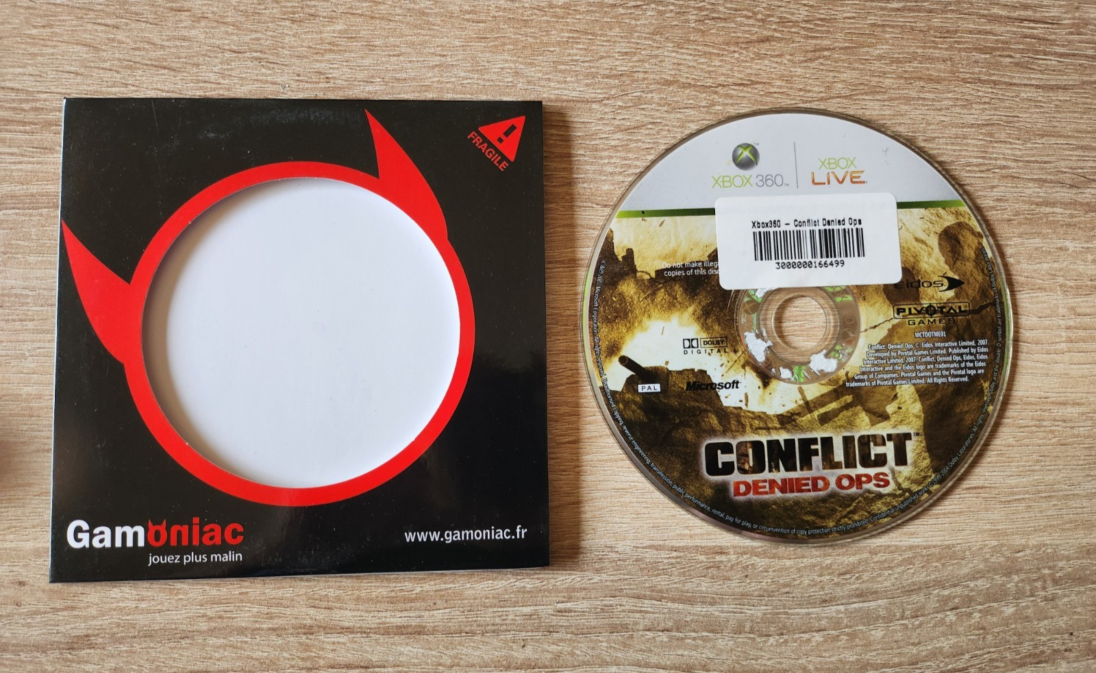 Jeu Xbox 360 - Conflict Denied OPS - Eidos 2007