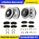 Brake Kit for 2007-2013 Nissan Altima Front Rear Disc Rotors Ceramic Brakes Pads