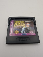 Poker Face Paul's Poker (Sega Game Gear, 1994) Tested And Working