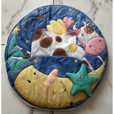 OVER THE MOON Nursery Rhyme Wall Hanging RETIRED Viv Eisner Hess VGUC 1996