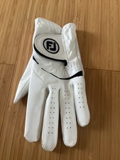 Footjoy White Left Hand Cadet Medium Golf Glove Lightly Used.