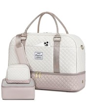 Weekender Bags for Women Travel Bag- Duffle Bag for Women with Shoe Compartme...