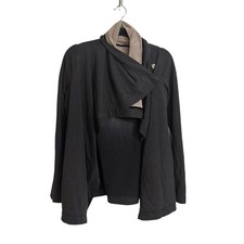 Lululemon Savasana Wrap Womens 4 Gray Tan Ombre Jacket Reversible Thumbholes