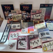 Temporary Tattoos Lot Of 16 Packs