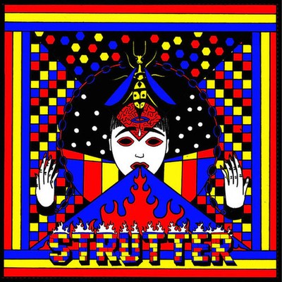 USED: Strutter  - Strutter (7'', EP, Ltd, Cle) vinyl - grading in description