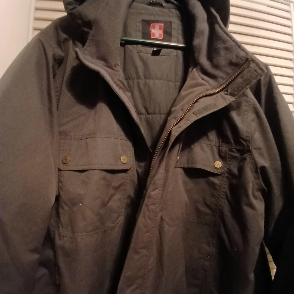 Swiss Tech Coat 3XL/54-56 Gray Mens - Image 3 of 4