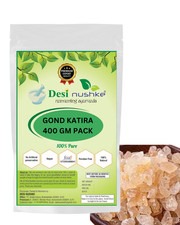 Gond Katira 400gm | Goma Tragacanth | Goma Kathila | Gomme adragante | Resina comestible