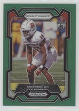 2024 Panini Prizm Draft Picks Green Prizm Max Melton #163 10qk