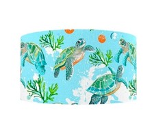 1.5" 1 yard Sea Turtle Tortoise reef aquarium zoo Grosgrain Ribbon 1277093