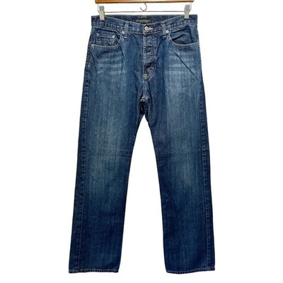 Banana Republic Jeans Button Fly Straight Leg Denim Pants Mens 32x32 Classic