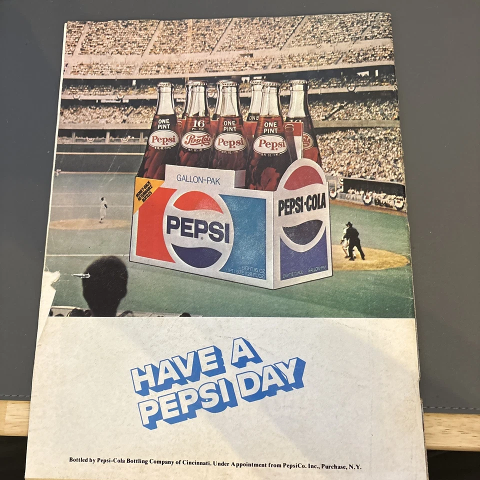 Cincinnati Reds 1977 Scorebook - Image 2 of 3