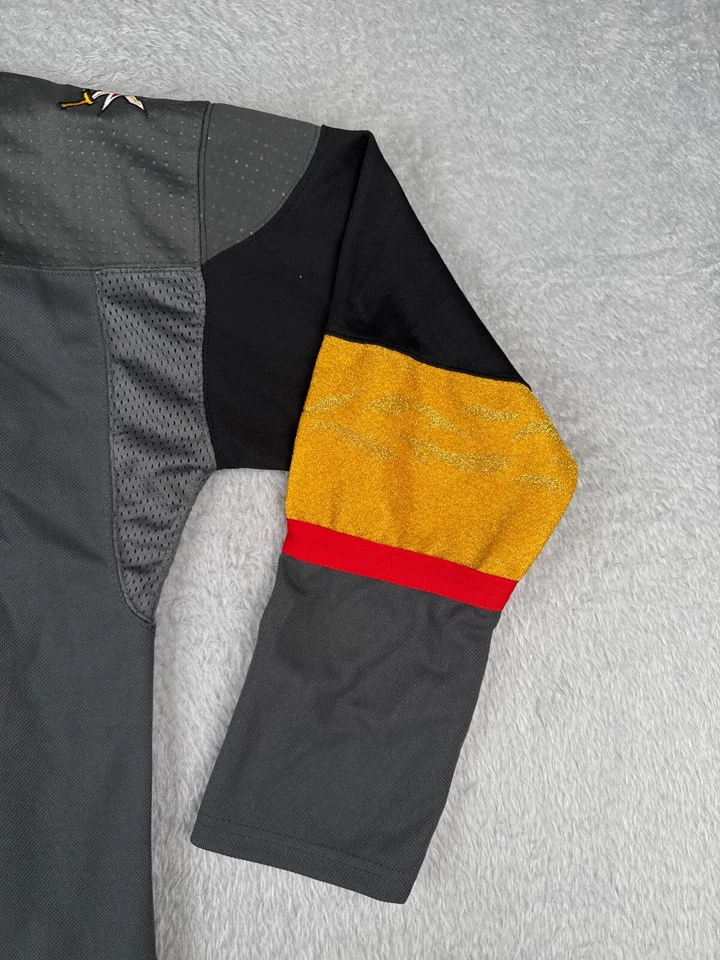 Хоккейная футболка Las Vegas Golden Knights молодежная большая размер XL серая Adidas Climalite - Изображение 2 из 4