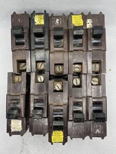 (Lot Of 10)FEP Federal Electric NA120 20 Amp 1 Pole Stab-Lok Type NA Breaker