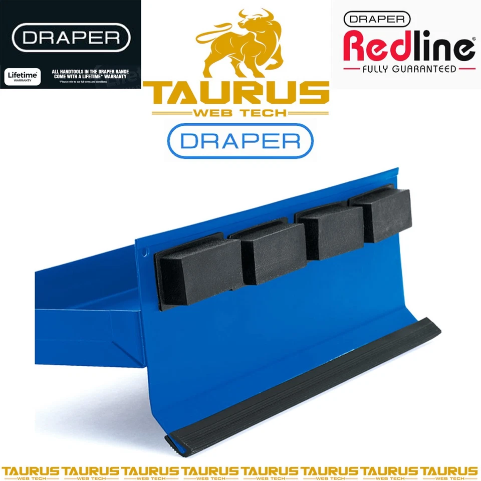 3Pc DRAPER PRO Magnetic Tool Tray Set Tool Cabinet Metal Storage DIY UK FREE P&P - Image 4 of 4