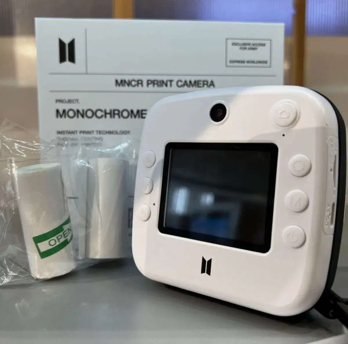 Pre-order] BTS Monochrome Print Camera Monochrome | eBay