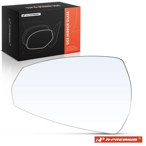 A-Premium Driver Mirror Glass w/ Heated w/ Power Glass Adjust for Audi A3 15-20