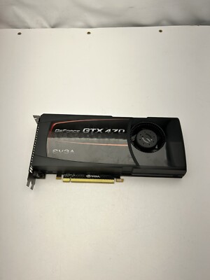 EVGA NVIDIA GeForce GTX 470 (012-P3-1470-TR) 1.25GB GDDR5 PCIe x16