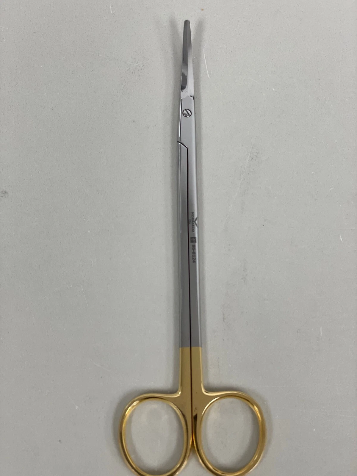 3 KAYE Facelift Scissors, 7", Curved, Tungsten Carbide Blades, 1 Serrated Blade