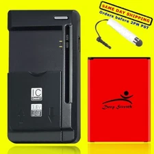 4670mAh Excellent Battery Universal Charger Stylus for LG Stylo 3 Plus MP450 USA