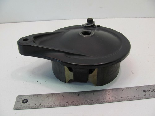 1983 HONDA VT500FT VT500 ASCOT REAR BRAKE PLATE HUB SHOES - Picture 4 of 6