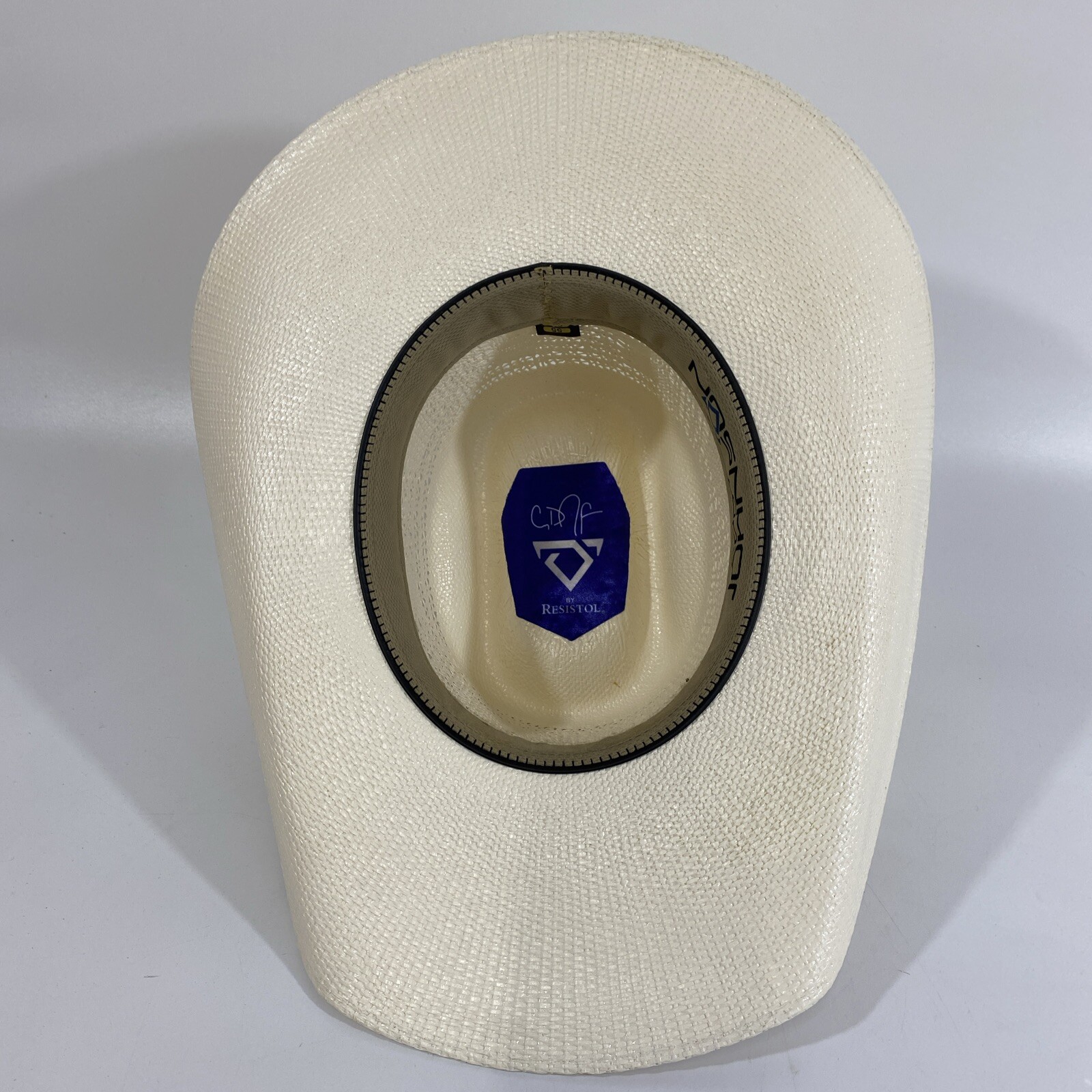 Cody Johnson RESISTOL CoJo Vaquero Bangora 4 1/4" Brim Straw Cowboy Hat