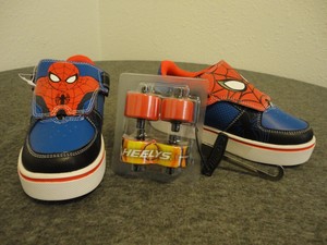 heelys spiderman shoes
