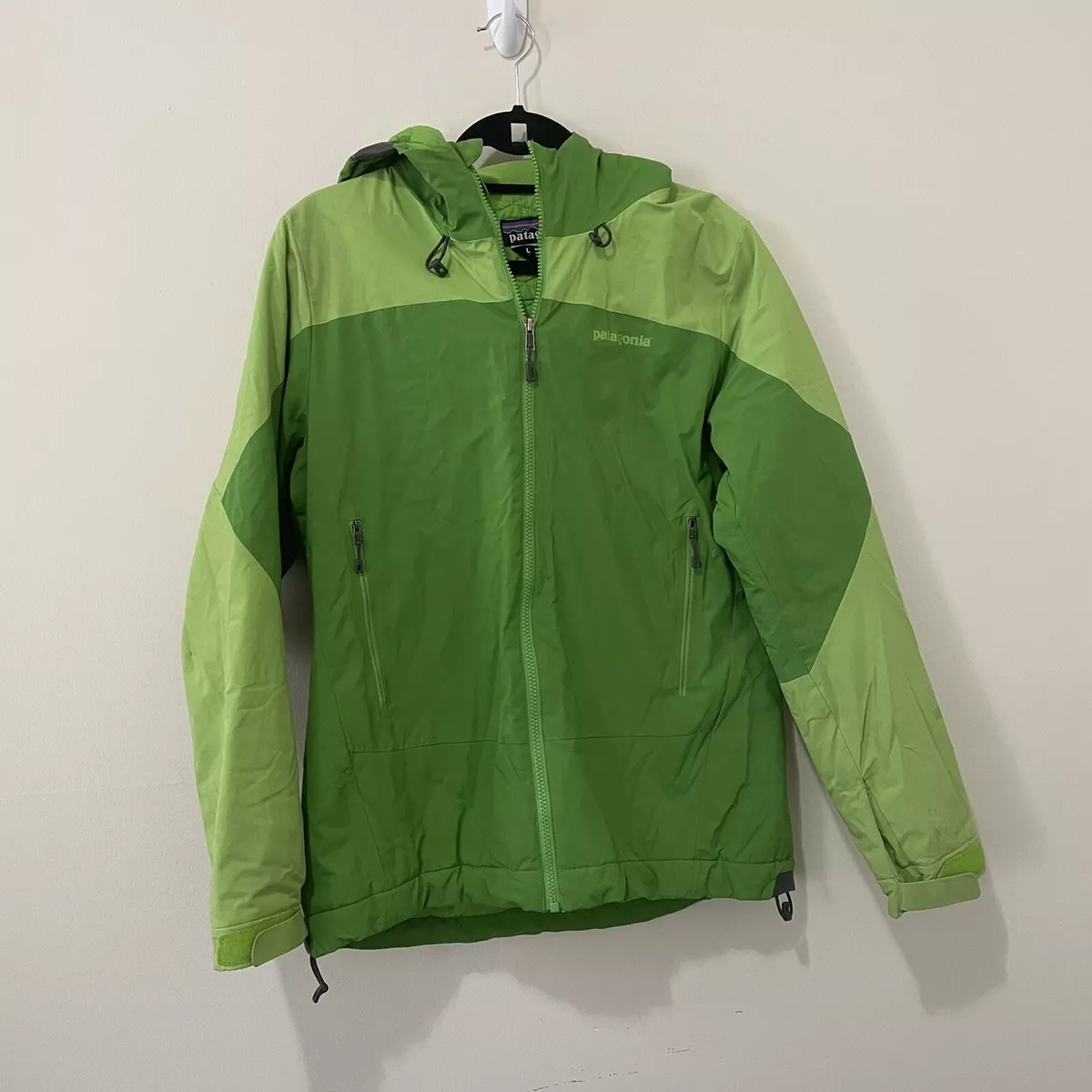 Patagonia Green Winter Sun Hoody Windstopper Jacket Women’s Size Large