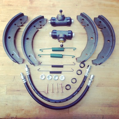 Bremsen Kit vorne VW Käfer Karmann 64-Mexico Käfer ATE Bremsbeläge Bremsbacken 