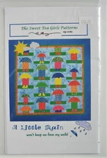 A Little Rain Quilt Pattern - The Sweet Tea Girls Patterns stg-0083