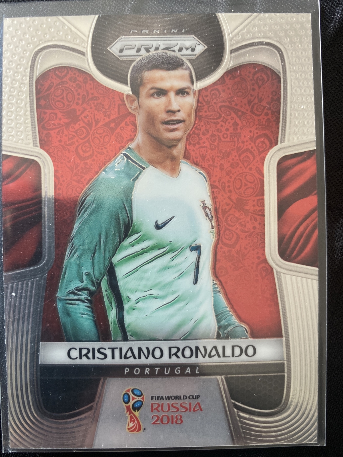 2018 panini prizm world cup cristiano ronaldo