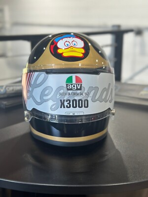 Agv X3000 Barry Sheene AGV Motorcycle Helmet Ex-display Barry