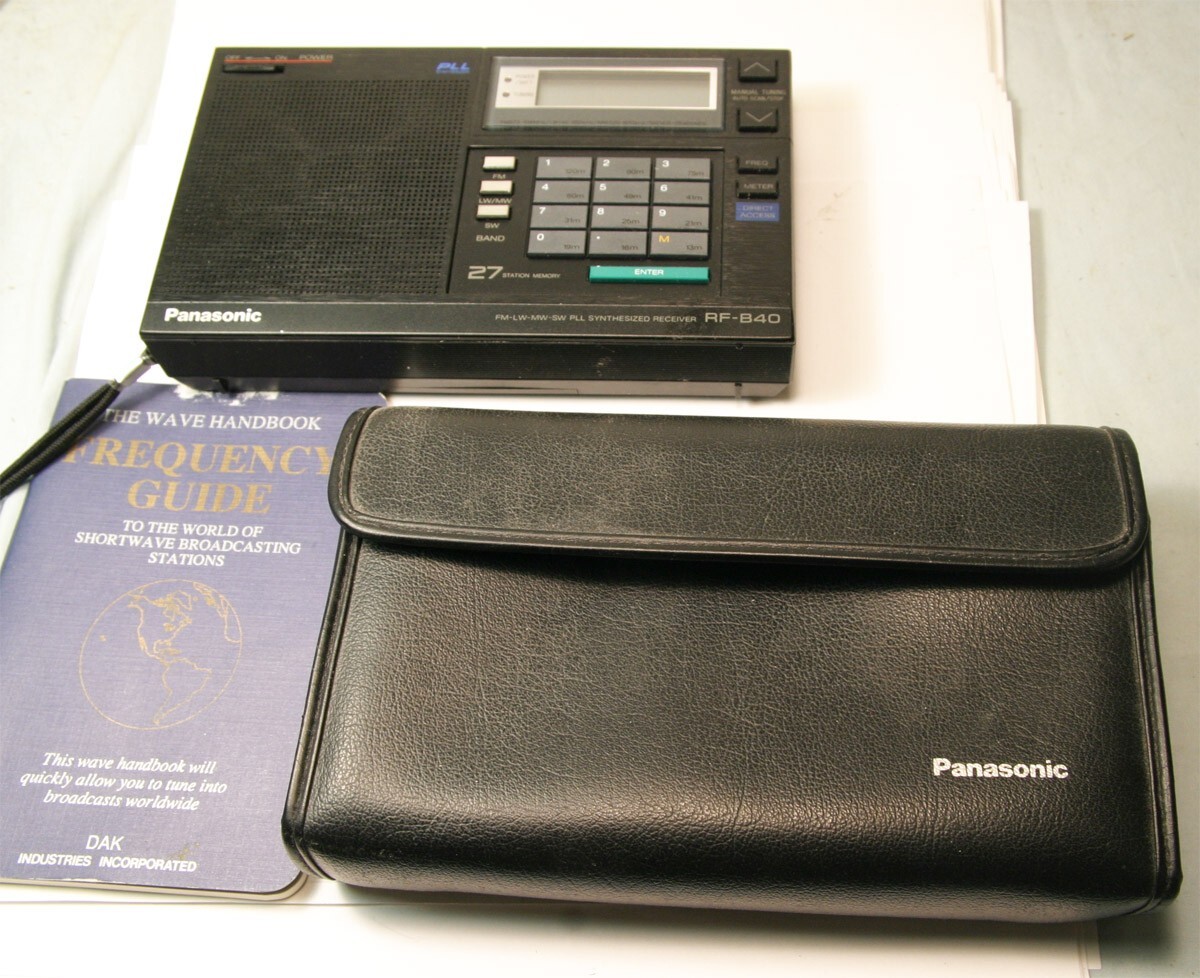ナショナル　RF-B40 Panasonic RFB40, Panasonic RF-B40 shortwave receiver