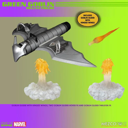 One:12 Collective Marvel Green Goblin Deluxe Edition Action Figure - Picture 3 of 16