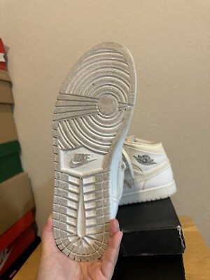 Size 14 - Air Jordan 1 Retro White Cool Grey | eBay display picture 1